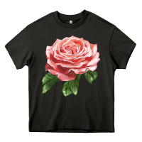 Asphalt America Rose Heavy Core Tee - LillyAllenDesigns