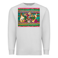 Dove Grey mexican tequila skull roses cactus sombrero Premium Sweatshirt - Artiststas