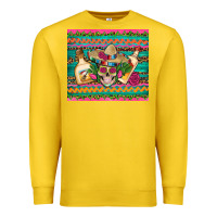 Lemon mexican tequila skull roses cactus sombrero Premium Sweatshirt - Artiststas