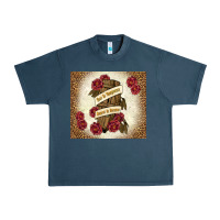 Midnight Navy fear is temporary regret is forever Urban Heavy Tee - TumblerDesignByShophia