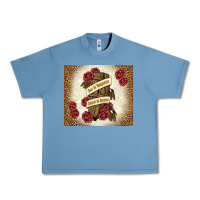 Pebble Blue fear is temporary regret is forever Urban Heavy Tee - TumblerDesignByShophia