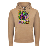 Vintage Coffee mardi gras gnomies truck Vintage Hoodie - CowGirlArtShop