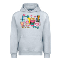 Heather Grey teacher coffee cup Urban Hoodie - AdoDesignShop