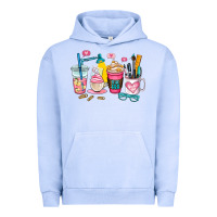 Pigment Grape Ice teacher coffee cup Urban Hoodie - AdoDesignShop
