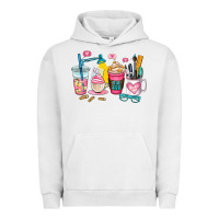 Pigment Lunar Rock teacher coffee cup Urban Hoodie - AdoDesignShop