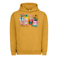 Pigment Peanut Butter teacher coffee cup Urban Hoodie - AdoDesignShop