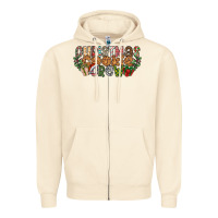 Sandshell christmas cookie crew Zipper Hoodie - CowhideDigitalArt