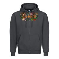 Smoke christmas cookie crew Zipper Hoodie - CowhideDigitalArt