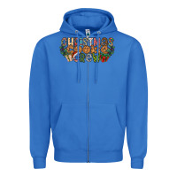True Royal christmas cookie crew Zipper Hoodie - CowhideDigitalArt