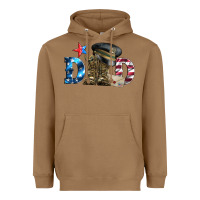 Toasted Coconut dad military boots and hat Heavyweight Hoodie - Artiststas