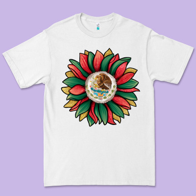 Mexican Sunflower Premium Tee Designed By Jasminsmagicworld