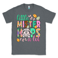 Charcoal Heather little mister hops a lot Classic Tee - NancyCooperArtShop