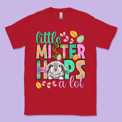 Little Mister Hops A Lot Classic Tee Designed By Nancycooperartshop