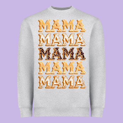 Fall Mama Heavyweight Sweatshirt Designed By Bundleandbundleshop