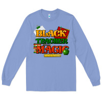 Colony Blue Black Teacher magic Long Sleeve Tee - HowdyJamesFarm