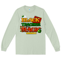 Matcha Black Teacher magic Long Sleeve Tee - HowdyJamesFarm