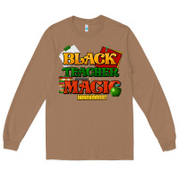 Toasted Coconut Black Teacher magic Long Sleeve Tee - HowdyJamesFarm