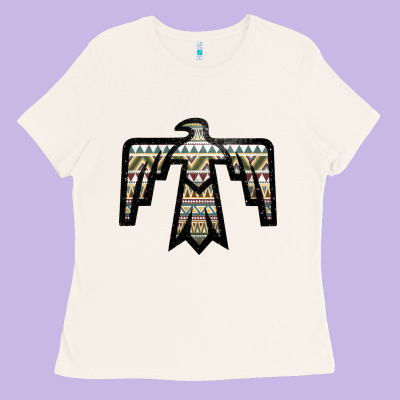 Western Green Aztec Thunderbird Ladies Tee Designed By Bettercallsaul