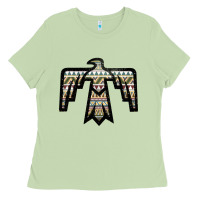 Matcha Western Green Aztec Thunderbird Ladies Tee - Bettercallsaul