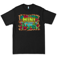 Black mini cita serape background Premium Tee - BarkalooDesign
