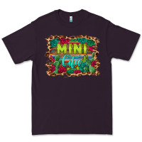 Plum mini cita serape background Premium Tee - BarkalooDesign