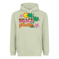 Matcha beach please Heavyweight Hoodie - Artiststas