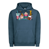Pigment Midnight Navy music teacher Urban Hoodie - AdoDesignShop