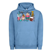 Pigment Pebble Blue music teacher Urban Hoodie - AdoDesignShop