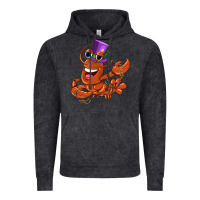 Vintage Black mardi gras crawfish Vintage Hoodie - CowGirlArtShop