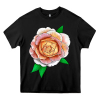 Black Fun In The Sun Rose Heavy Core Tee - LillyAllenDesigns