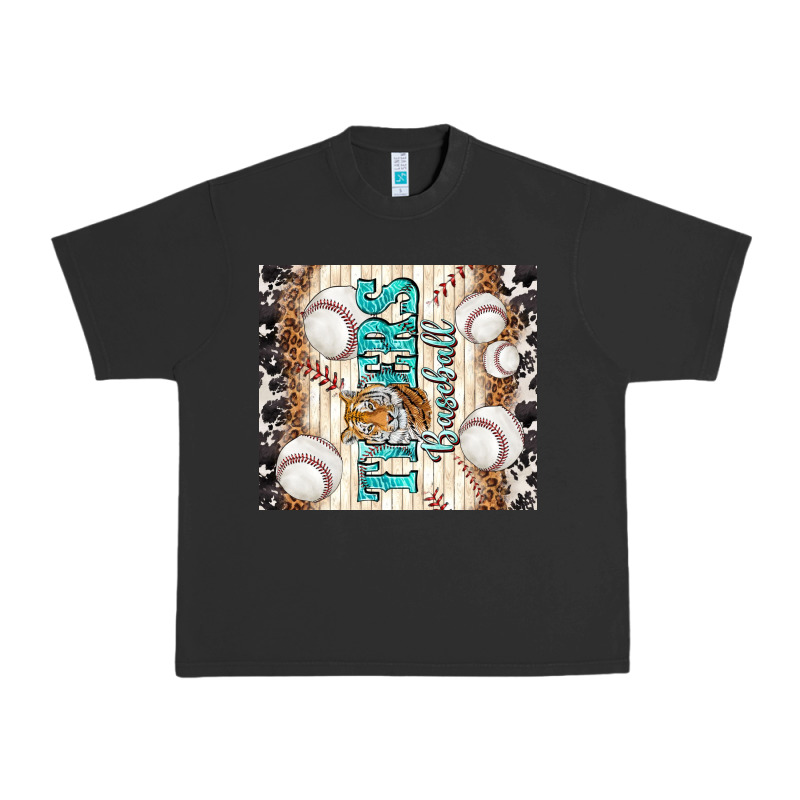 Tigers Baseball With Tiger Urban Heavy Tee by TumblerDesignByShophia | Teevron