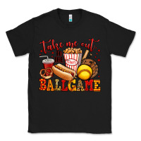 Black take me out to the ball game softball Classic Tee - Jasminsmagicworld