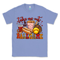 Colony Blue take me out to the ball game softball Classic Tee - Jasminsmagicworld