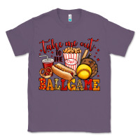 Lavender take me out to the ball game softball Classic Tee - Jasminsmagicworld