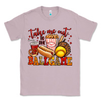 Lilac take me out to the ball game softball Classic Tee - Jasminsmagicworld