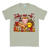 Matcha take me out to the ball game softball Classic Tee - Jasminsmagicworld