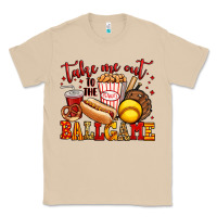 Mushroom take me out to the ball game softball Classic Tee - Jasminsmagicworld