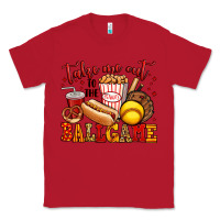 Red take me out to the ball game softball Classic Tee - Jasminsmagicworld