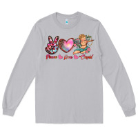 Moon Dust peace love cupid Long Sleeve Tee - RanaPortraitStore
