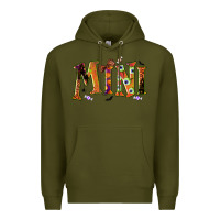 Army Green halloween mini Premium Hoodie - BundleAndBundleShop