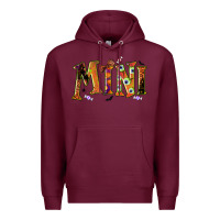 Burgundy halloween mini Premium Hoodie - BundleAndBundleShop