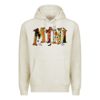 Oatmeal Heather halloween mini Premium Hoodie - BundleAndBundleShop