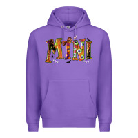 Purple halloween mini Premium Hoodie - BundleAndBundleShop