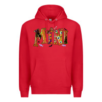 Red halloween mini Premium Hoodie - BundleAndBundleShop