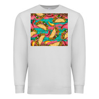 Dove Grey mexican taco paper glitter leopard wooden Premium Sweatshirt - Artiststas