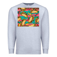 Heather Grey mexican taco paper glitter leopard wooden Premium Sweatshirt - Artiststas