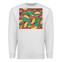 Oatmeal Heather mexican taco paper glitter leopard wooden Premium Sweatshirt - Artiststas