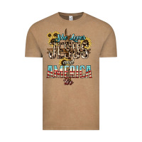 Vintage Coffee She loves Jesus and America too sunflower Vintage Tee - HowdyJamesFarm