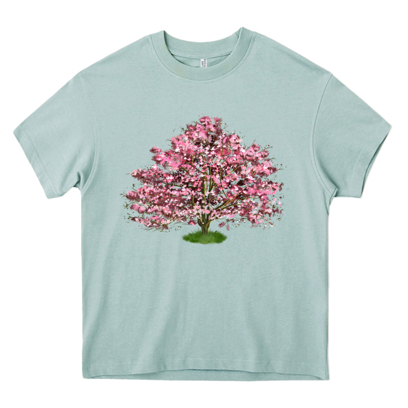 Flowering Dogwood Tree Heavy Core Tee by LillyAllenDesigns | Teevron