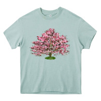 Arona Flowering Dogwood Tree Heavy Core Tee - LillyAllenDesigns